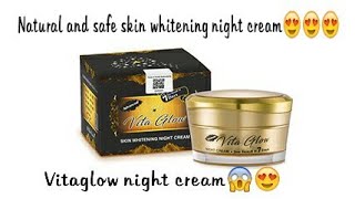 vita glow night cream review in tamil #skin whitening cream