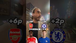 【対決】アーセナルVSチェルシー#premierleague #街頭インタビュー #football