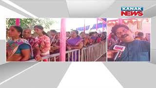 Lord Jagannath, His Siblings In Anasara; Devotees Throng Alarnath Temple