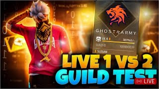 Ght Gaming Push Top 1 Grandmaster - Cs Rank😎 AND GUILD TEST LIVE 🔥 #2BGAMER​​ #FREEFIRELIVE​​