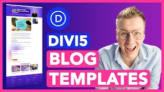 How To Create a Custom Blog & Post Layout in Divi 5 (Theme Builder + Dynamic Content Tutorial)