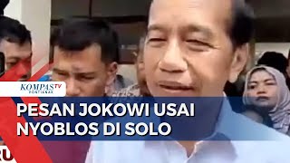 Jokowi & Keluarga Nyoblos di TPS 12 Solo Jawa Tengah