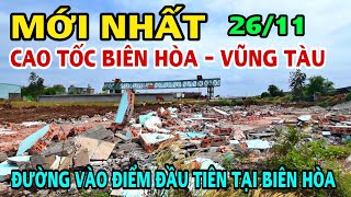 Mới Nhất ĐƯỜNG ĐẾN CAO TỐC BIÊN HÒA - VŨNG TÀU Tại ĐIỂM ĐẦU TIÊN Đường Dẫn đi vào CAO TỐC.