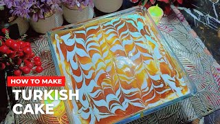 Turkish milk cake recipe,tres leches cake, soft and juicy cake recipe by sherry,6 Jan 2025