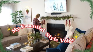 ✨TURN YOUR LIVING ROOM INTO A CHRISTMAS STORY: DECORATION, TREE, VILLAGE AND MORE!🎄