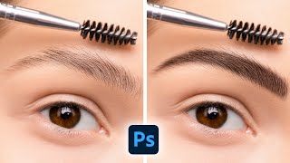 Flawless Eyebrows in Photoshop - Techniques for Realistic Fill and Shape Eyebrows