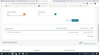 Scopus: Basic search