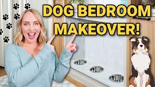 DIY! DREAM DOG BEDROOM MAKEOVER REVEAL! 🐾 🐶