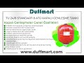 duffmart tu 24 8 standart 8 atü kapalı genleşme tankı genel Özellikleri