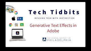 Tech Tidbit: Adobe AI Text Effects