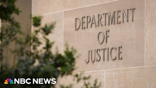 LIVE: Department of Justice officials hold a news conference | NBC News