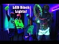 How to do a glow in the dark black light party with LED Black Lights