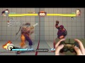 Super Street Fighter 4 Vega Trials 1-24 PS3 Controller D-Pad Tutorial