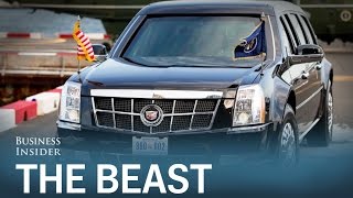 President Obama's one-of-a-kind limo is named ‘The Beast’ for a good reason