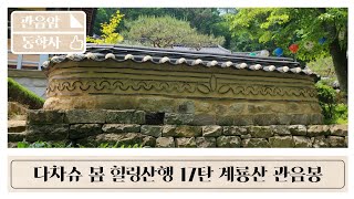 다차슈 봄 힐링산행 17탄 계룡산 #동학사 #공주시 #관음봉