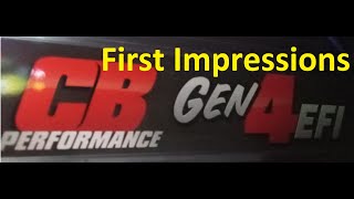 CB Performance Gen4 EFI - first impressions kit and install - hardware