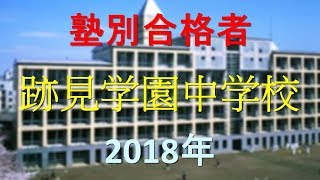 跡見学園中学校 2018年春　塾別合格者