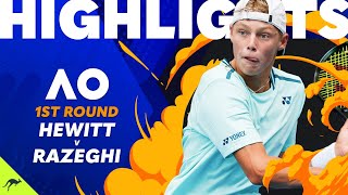 Cruz Hewitt v Alexander Razeghi - 2024 Australian Open: Round 1 Highlights | Wide World Of Sports