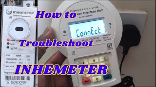 INHEMETER Not Accepting Tokens? Fix It This Way.. [All wireless energy meters]