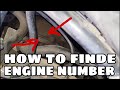 How to find Mercedes Engine number