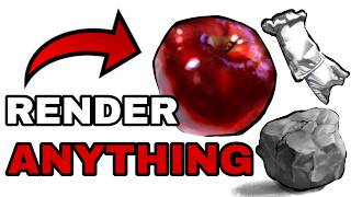 How to render ANYTHING in 5 minutes (Beginner friendly!)
