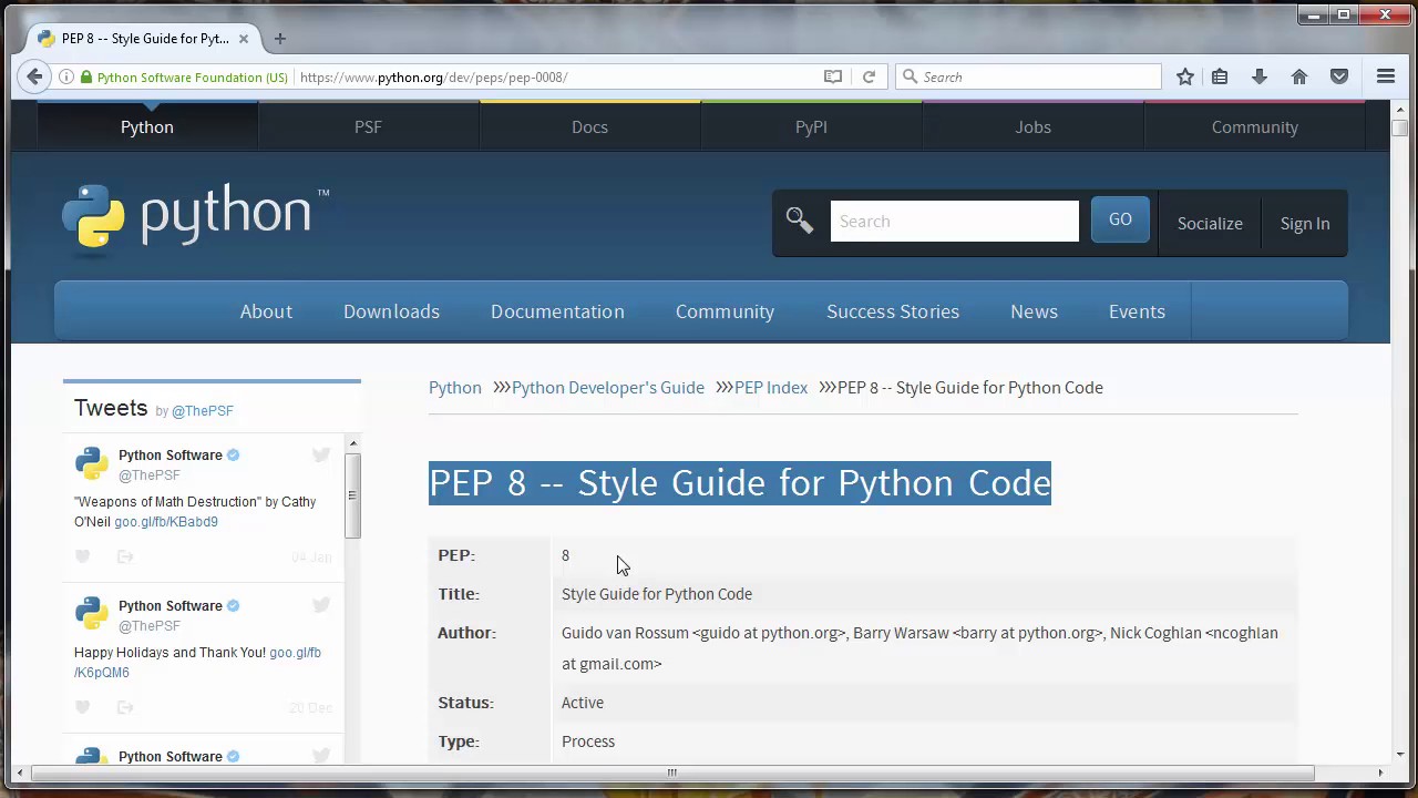 How To Write More Readable Code In Python - What Is PEP 8 Style Guide ...