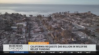 California asking for $40 billion in federal aid for wildfire recovery