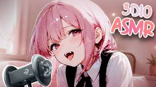 ‼️(3DIO) Fast Double Ear Licking & Mouth Sounds (No Talking)😴