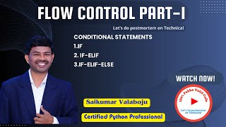 21.Master Python Flow Control | If, Else Explained!