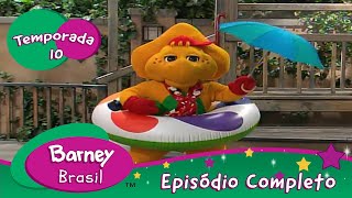 Barney Brasil | Bem-Vindo, Primo Riff| Episódio Completo | Temporada 10