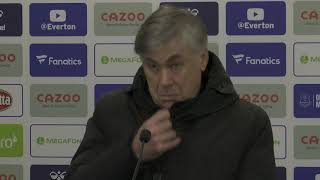 Everton 1-1 Leicester - Carlo Ancelotti - Post-Match Press Conference