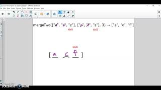Help with Coding Bat mergeTwo