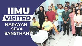 IIM Students Embrace Service at Narayan Seva Sansthan