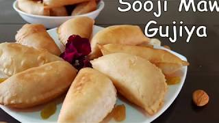 Sooji Mawa Gujiya recipe-હોળીની ટ્રેડિશનલ મિઠાઈ ઘુઘરા-Semolina Khoya Gujiya holi ki recipe