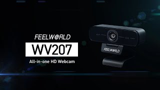 FEELWORLD WV207 USB Pluy and Play 1080p Webcam Vertical Screen Live streaming 85° Wide Viewing
