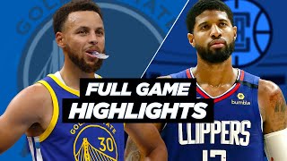 GOLDEN STATE WARRIORS vs LA Clippers - FULL GAME HIGHLIGHTS | 2021 NBA Highlights