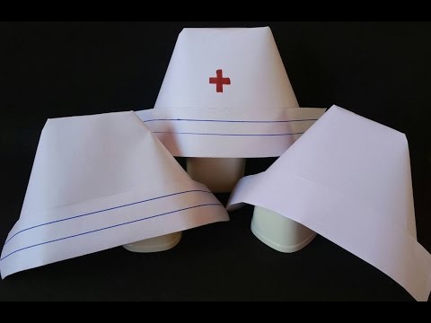 Make a Nurse's Cap in 5 Easy steps Make a Nurse's Cap in 5 Easy steps