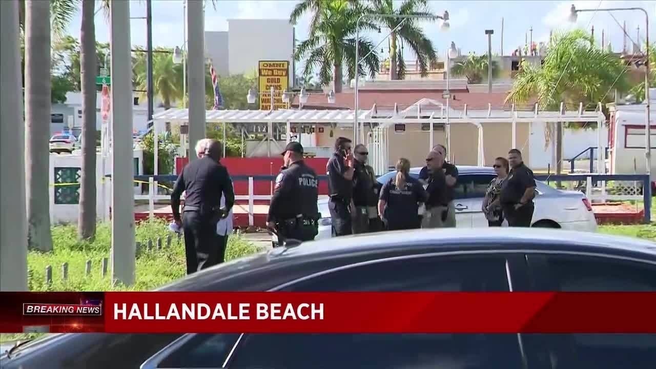 Hollywood Police Involved In Shooting In Hallandale Beach - YouTube