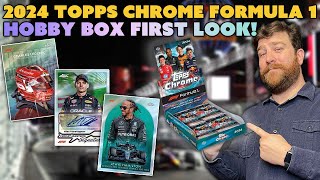 2024 Topps Chrome Formula 1 First Look! | Fast Paced Hits!