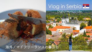 ［海外暮らしVlog#3］海外ノマドフリーランスの休日｜セルビア｜Digital Nomad Life in Serbia｜ミニマリスト