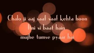 Itni Si Baat Hai Lyrics || Azhar || Arijit Singh, Antara Mitra