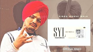 SYL: (🚫 banned song) Sidhu Moose Wala syl (Official Video) | Syl Sidhu New Song | Syl Song | ban