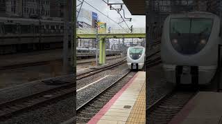 JR西日本 683・681系 特急サンダーバード 和倉温泉行き 新大阪駅 到着 #Shorts