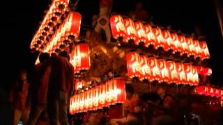 2013川向@夜のだんじり祭り歌