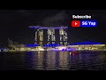 spectra light and water show marina bay sands singapore