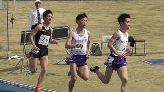 【頑張れ中大】世田谷記録会 男子3000m5組 助川拓海8:19.30大学ﾃﾞﾋﾞｭｰ   2019.4.6