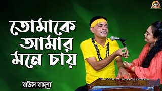 তোমাকে আমার মনে চায় || Tomake amar mone chay || Cover by- Baul Badsha || Folk Song ||@baulbadsha