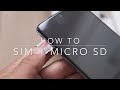 Redmi Note 10 pro - How to insert SIM and micro SD