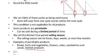 Inventory Management: Single Period Model - Part 1