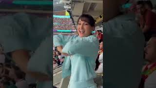 Nora Fatehi grooves to her Light The sky Anthem at FIFA World Cup 2011 Qatar #shorts #video #viral